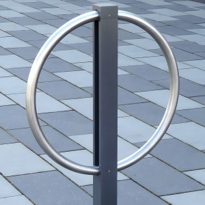 OEM customized high-end metal bicycle parking rack fabrication