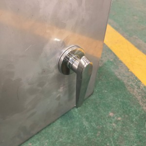Gabinete de metal seguro personalizado OEM de acero inoxidable semiacabado