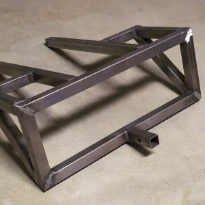 OEM customized stainless steel bike rack welding fabrication