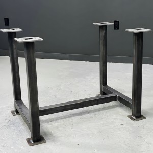 Suport de banc de mobles metàl·lics personalitzats d'acer inoxidable