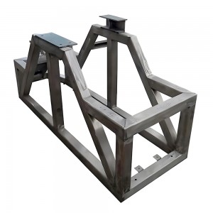 Fabricação de estrutura de aço de metal industrial pesado personalizado OEM
