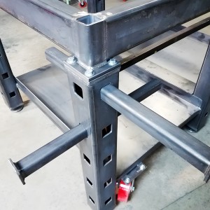 OEM customized steel lamesa frame laser welding nga serbisyo