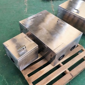 Tilpasset stor metalkasse pladebearbejdning stållaserskæring