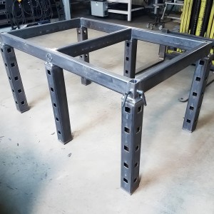 OEM Custom Heavy Industrial Metal Steel Frame Manufacturing