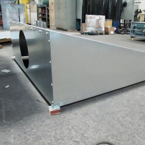 OEM customized large engineering construction sheet metal processing 3d metal fabrication
