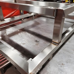 OEM Professional consuetudo immaculata ferro aluminium frame bracket