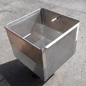 OEM custom bending and welding sheet metal box fabrication
