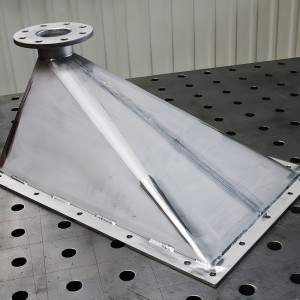 OEM custom galvanized sheet laser cutting bending welding metal