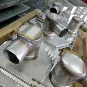 Bespoke stainless steel aluminium bending seamless welded parts service