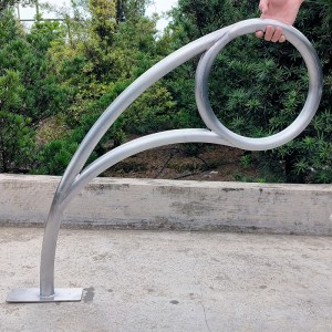 stainless bending custom sheet metal fabrication customized bicycle rack