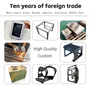 OEM Custom Metal Fabrication Stainless Steel Box Fabrication