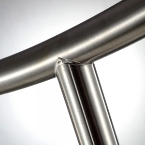OEM pipa logam laser las stainless steel pipe fabrikasi processing Adat