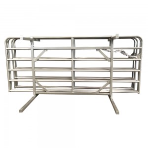 OEM custom large metal livestock breeding fence sheet metal welded parts
