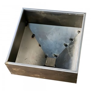 Nerūdijančio plieno elektros dėžės lakštinio metalo apdirbimas pagal užsakymą
