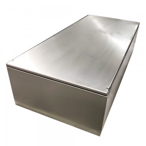 Velike kovinske škatle za predelavo aluminijaste pločevine OEM po meri