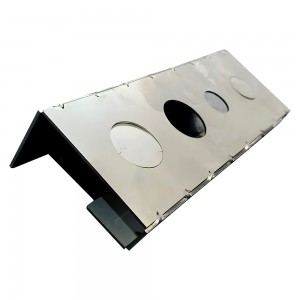 OEM custom precision metal plate fabrication metal enclosure