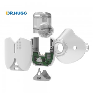 Portable mini nga mga bata nga ultrasonic mesh nebulizer DR NE492K