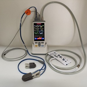 Monitor de paciente portátil uECG P100v