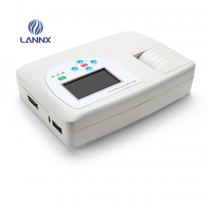 Smart portable Handheld Holter Monitor EKG Maschinn 3 Channel