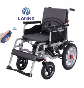 lightweight handicapped electric wheelchair foldable Optimus P1