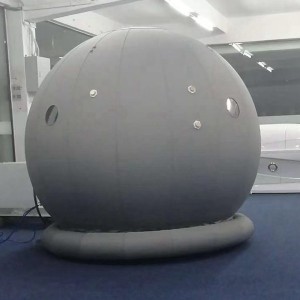 Oturan və üfüqi top formalı hiperbarik oksigen kamerası uDR E1
