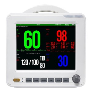 Ambulància de 8 polzades de monitorització de signes vitals multiparàmetres uMR C12+