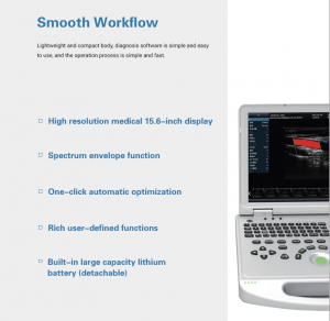 I-Laptop color doppler ultrasound scanner iDult L5Plus