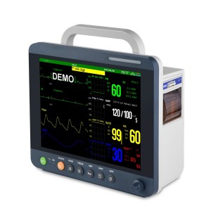 ایمبولینس uMR P17 کے لیے ICU مریض وائٹل سائن مانیٹر