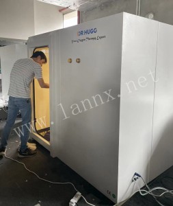 uDR C3 Max Double Persons Luxury Oxygen HBOT Box ပုံစံ Hyperbaric Oxygen Chamber