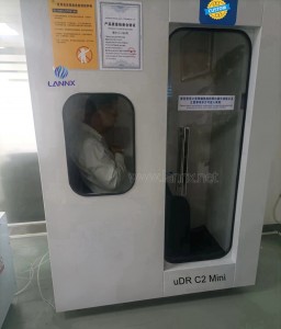 Cambra d'oxigen hiperbàrica d'estil de cabina quadrada de cos estret (per a 1-2 persones) uDR C2 Mini