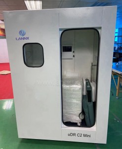 Cambra d'oxigen hiperbàrica d'estil de cabina quadrada de cos estret (per a 1-2 persones) uDR C2 Mini