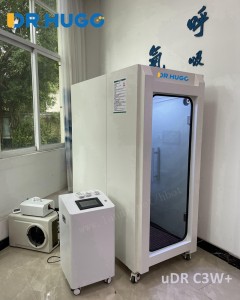 uDR C3W+ Single Person Narrow Type Front Door Oxygen HBOT Box Style Hyperbaric Oxygen Chamber