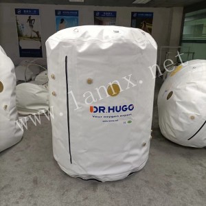 Doppelsitzige maßgeschneiderte hyperbare Sauerstoffkammer uDR H2