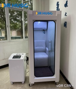 uDR C3W+ Single Person Narrow Type Front Door Oxygen HBOT Box Style Hyperbaric Oxygen Chamber