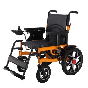 Ľahký skladací elektrický invalidný vozík Bumblebee X1