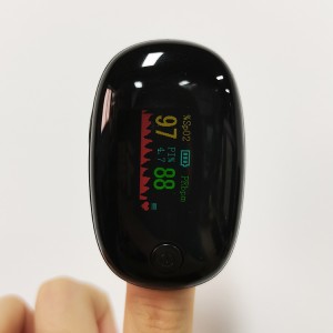 Fingertip Pulse Oximeter Black Gem G1
