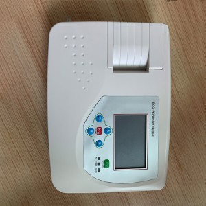 Slim draagbare handheld holter monitor EKG masjien 3 kanaal