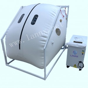 Prispôsobiteľná horizontálna hyperbarická kyslíková komora pre dve osoby uDR S2