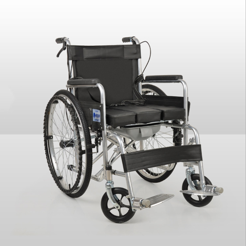 Hot Selling Manual Wheelchair with Toilet Function Sqweeks S4