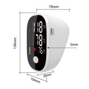 Tsis Siv Neeg Upper Arm Blood Pressure Monitor uHEM 980