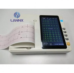 جهاز تخطيط القلب المحمول هولتر 12 قناة رخيص uECG W12