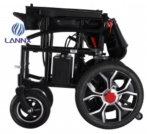 Německý lehký přenosný elektrický invalidní vozík Optimus P2