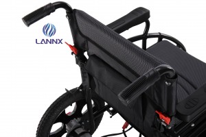 Nemški prenosni električni invalidski voziček lahek Optimus P2