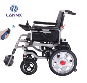 Fauteuil à roulettes électrique léger pour personnes handicapées pliable Optimus P1