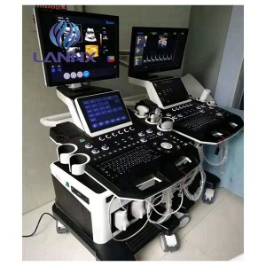 Trolley powerful echo untrasound professional cardiac ultrasound machine uDult T8