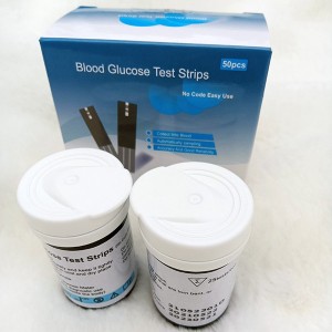 Shiritat e testimit në shtëpi Matësi i glukozës në gjak Glucometro uACCU G7