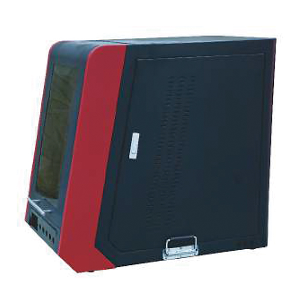 3W Luftkøling UV Laser Markeringsmaskine Farvet Delrin