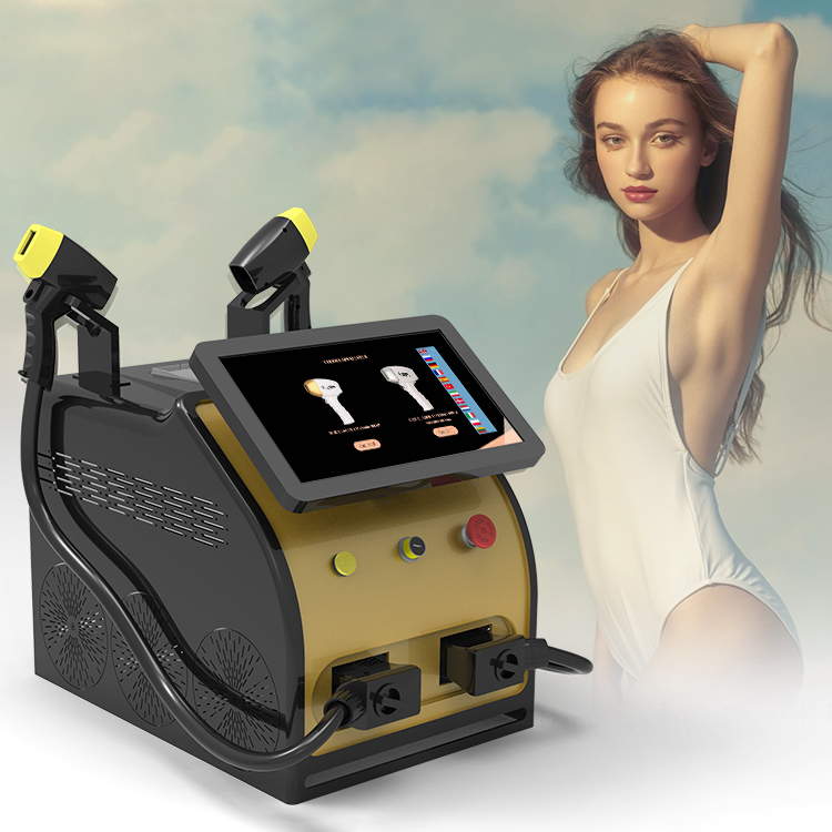 In Stock CE approved Portable 13 Inch Screen Diode Laser 3 Wavelength 755 808 1064nm Diode Laser Hair Removal Machine