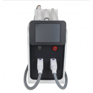 Portable 3 in 1 OPT SHR IPL + RF + ND Yag multifunctional facial permanent laser tattoo removal hair removal beauty machine