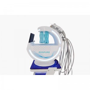 Esthetician equipment 7 in 1 smart ice blue plus hydra microdermabrasion dermabrasion water peel facial machine